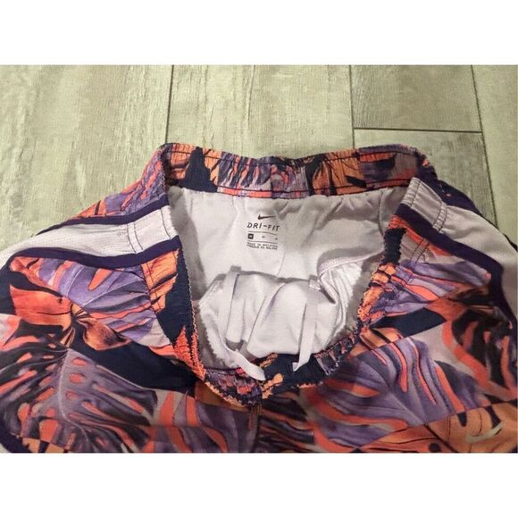 NIKE DRI FIT HAWAIIAN FLORAL ATHLETIC RUNNING SHORTS SIZE M - Picture 5 of 6